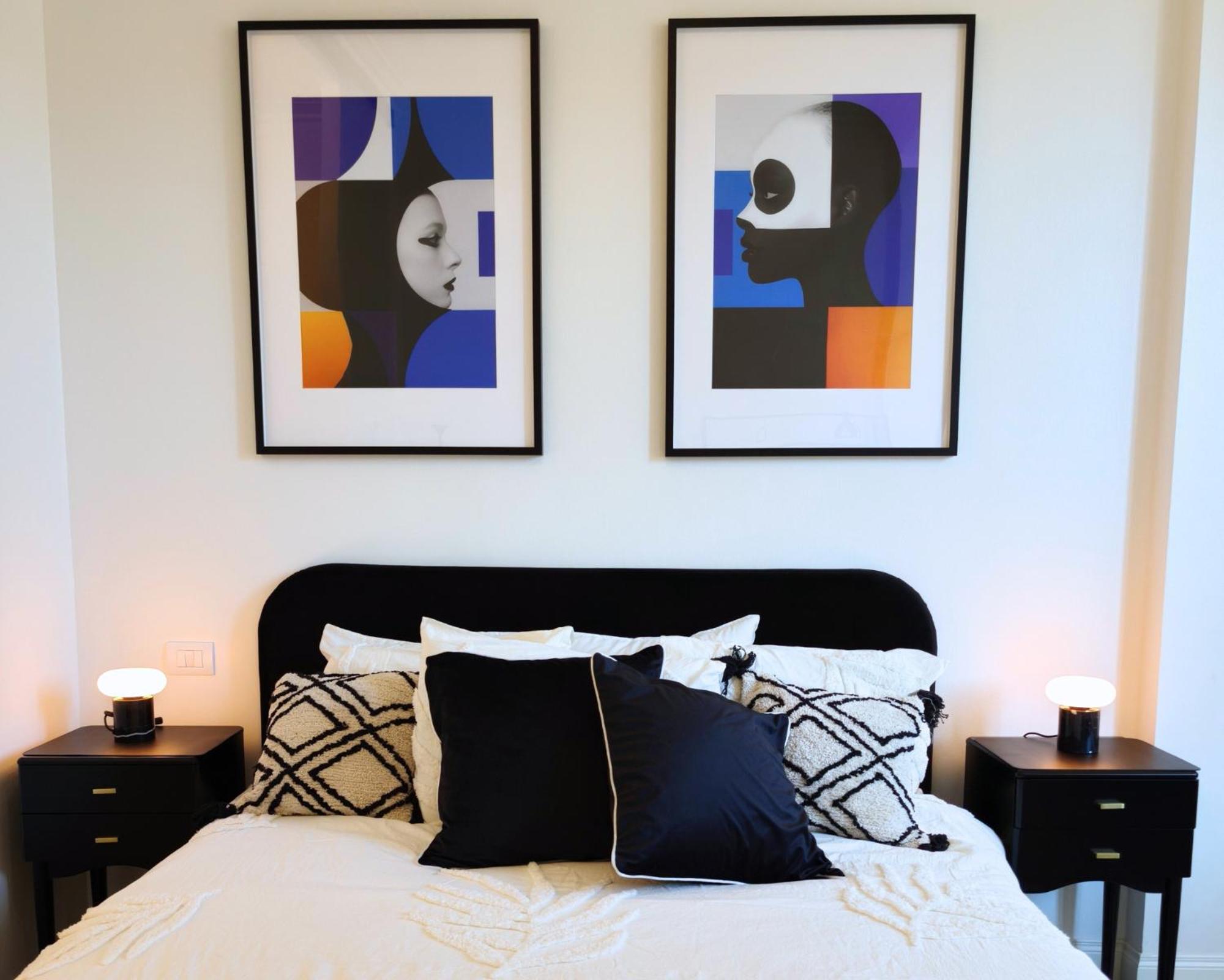 Appartement Black And White In Downtown With Ac, Wifi And Subway M1 M2 Airoport Connected, Station *