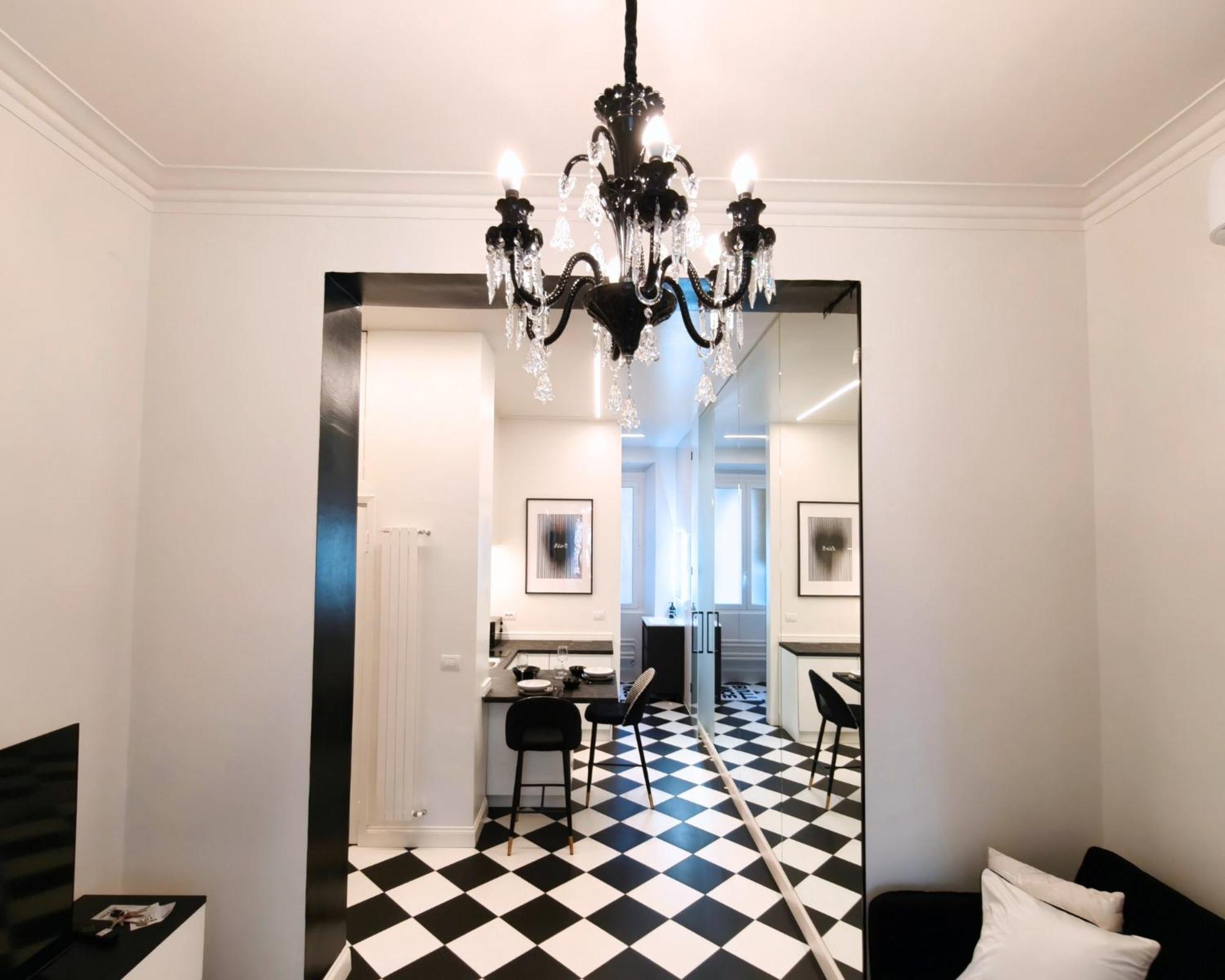 Appartement Black And White In Downtown With Ac, Wifi And Subway M1 M2 Airoport Connected, Station